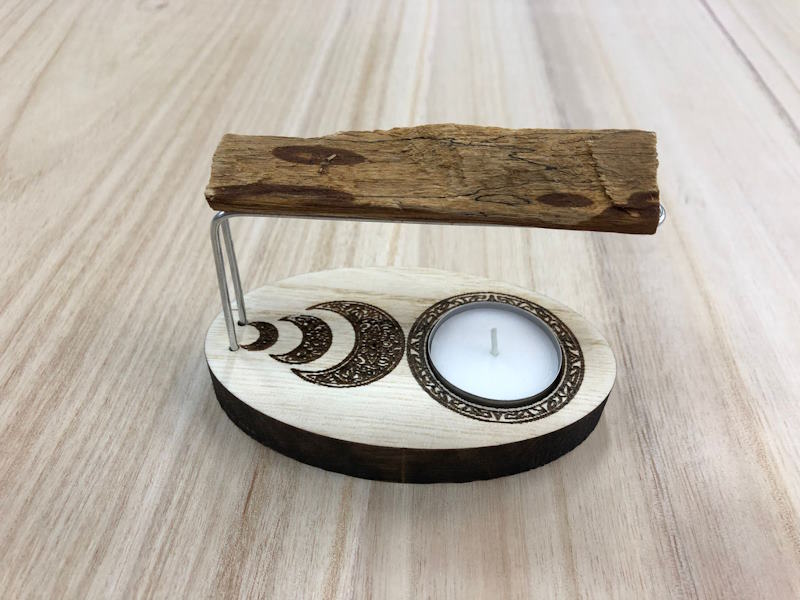 Quemador palo santo fases lunares